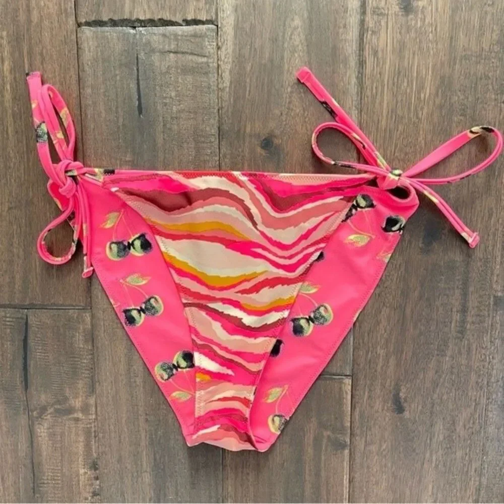 Aerie Cheeky Coquine Reversible Bikini Bottoms Jr. L NWOT